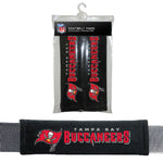 Tampa Bay Buccaneers Seat Belt Pads Velour