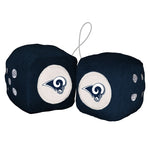 Los Angeles Rams Fuzzy Dice