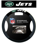 New York Jets Steering Wheel Cover - Mesh