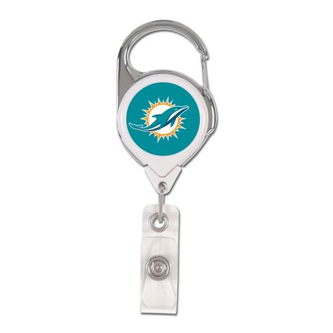 Miami Dolphins Retractable Premium Badge Holder