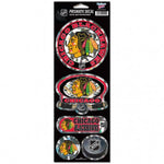 Chicago Blackhawks Stickers Prismatic