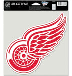 Detroit Red Wings Decal 8x8 Die Cut Color