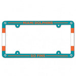 Miami Dolphins Full Color License Plate Frame