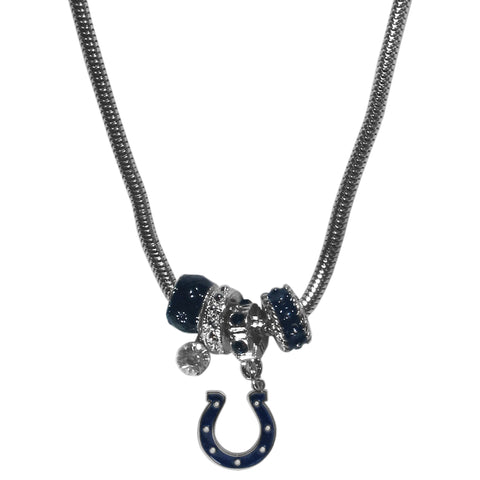 Indianapolis Colts Necklace Euro Bead Style