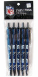 New York Giants Click Pens - 5 Pack