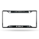 Los Angeles Kings License Plate Frame Chrome EZ View