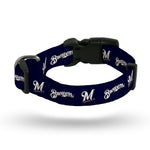 Milwaukee Brewers Pet Collar Size M