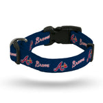 Atlanta Braves Pet Collar Size M