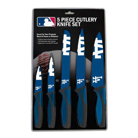 Los Angeles Dodgers Knife Set - Kitchen - 5 Pack