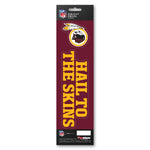 Washington Redskins Decal Die Cut Slogan Pack