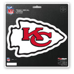 Kansas City Chiefs Decal 8x8 Die Cut