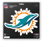 Miami Dolphins Decal 8x8 Die Cut