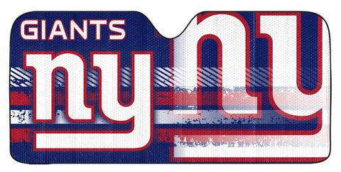 New York Giants Auto Sun Shade - 59"x27"