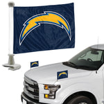 Los Angeles Chargers Flag Set 2 Piece Ambassador Style