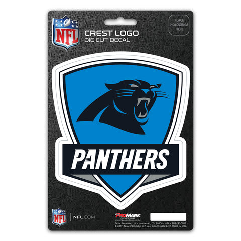 Carolina Panthers Decal Shield Design