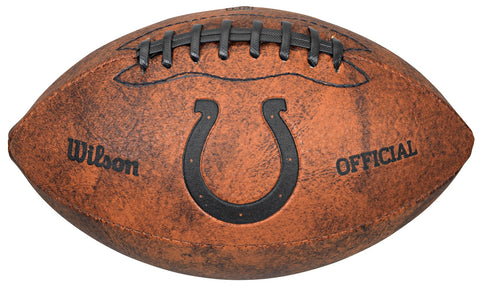 Indianapolis Colts Football - Vintage Throwback - 9 Inches