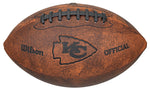 Kansas City Chiefs Football - Vintage Throwback - 9 Inches