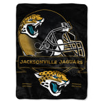 Jacksonville Jaguars Blanket 60x80 Raschel Prestige Design