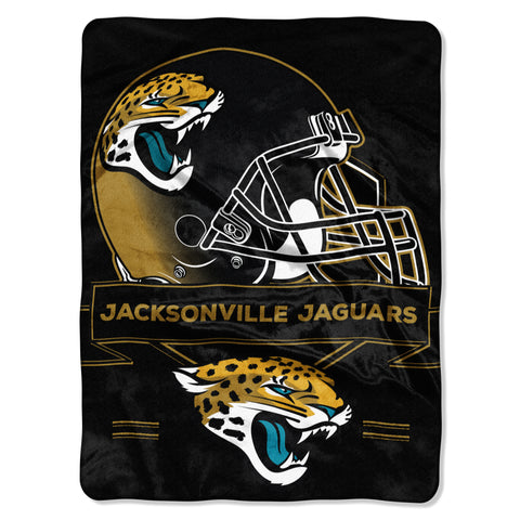 Jacksonville Jaguars Blanket 60x80 Raschel Prestige Design