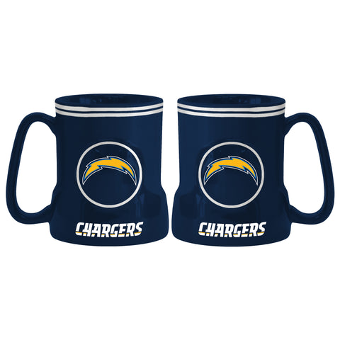 Los Angeles Chargers Coffee Mug - 18oz Game Time (New Handle)