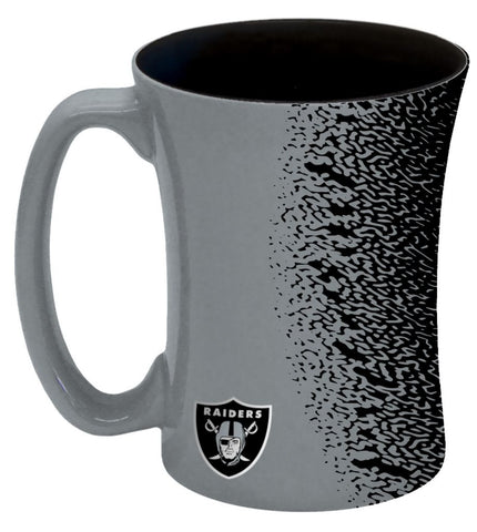 Oakland Raiders Coffee Mug - 14 oz Mocha