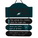 Philadelphia Eagles Sign Wood Man Cave Design