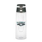 Philadelphia Eagles Sport Bottle 24oz Plastic Infuser Style