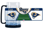 Los Angeles Rams Crystal Freezer Mug