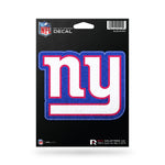 New York Giants Decal 5.5x5 Die Cut Bling