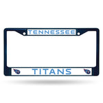 Tennessee Titans License Plate Frame Metal Navy